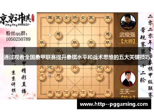 通过观看全国象甲联赛提升象棋水平和战术思维的五大关键技巧 通过观看全国象甲联赛提升象棋水平和战术思维的五大关键技巧